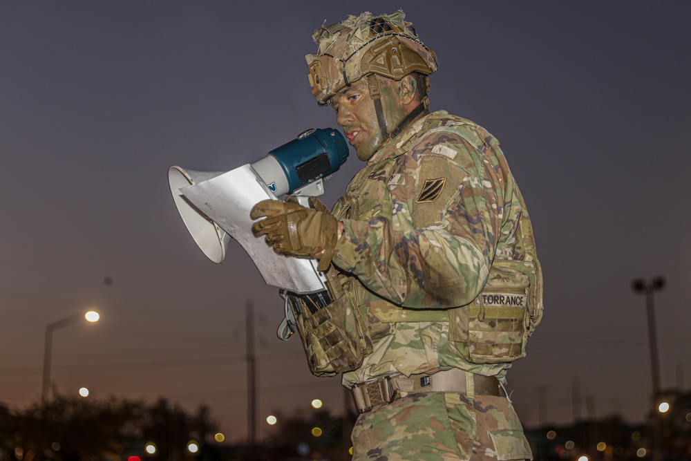 Soldiers Honor the History of 3rd ID during a Physical Training Event and Reenlistment Ceremony