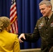 United States Army Special Operations Commanding General Lt. Gen. Jonathan Braga Greets Boston City Councilor for 'Army and Navy Day' Proclimation