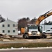 Continued building demolition in Fort McCoy’s 1600 block makes way for more transformation by construction