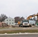 Continued building demolition in Fort McCoy’s 1600 block makes way for more transformation by construction