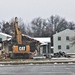Continued building demolition in Fort McCoy’s 1600 block makes way for more transformation by construction
