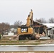 Continued building demolition in Fort McCoy’s 1600 block makes way for more transformation by construction