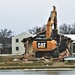 Continued building demolition in Fort McCoy’s 1600 block makes way for more transformation by construction