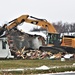 Continued building demolition in Fort McCoy’s 1600 block makes way for more transformation by construction