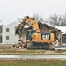 Continued building demolition in Fort McCoy’s 1600 block makes way for more transformation by construction