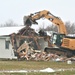 Continued building demolition in Fort McCoy’s 1600 block makes way for more transformation by construction
