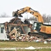 Continued building demolition in Fort McCoy’s 1600 block makes way for more transformation by construction