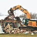 Continued building demolition in Fort McCoy’s 1600 block makes way for more transformation by construction