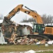 Continued building demolition in Fort McCoy’s 1600 block makes way for more transformation by construction