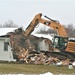 Continued building demolition in Fort McCoy’s 1600 block makes way for more transformation by construction
