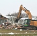 Continued building demolition in Fort McCoy’s 1600 block makes way for more transformation by construction
