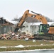 Continued building demolition in Fort McCoy’s 1600 block makes way for more transformation by construction