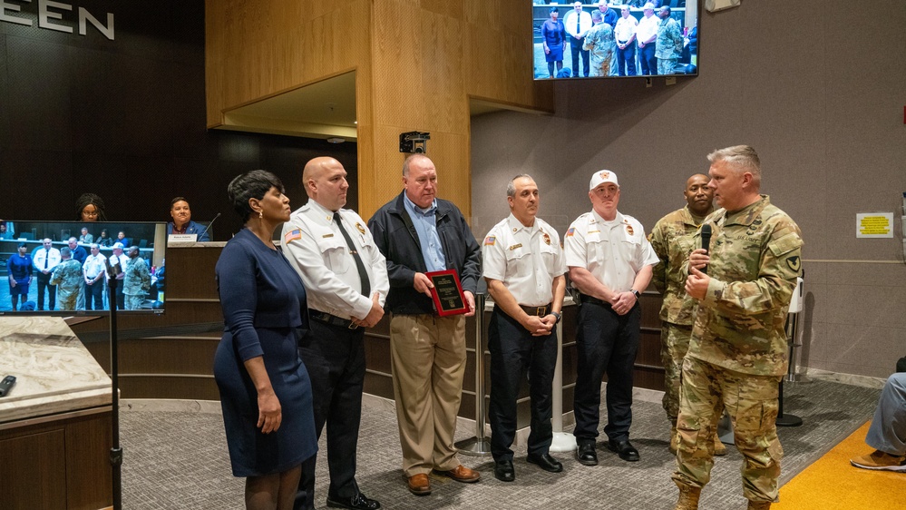 Fort Cavazos, Killeen fire departments partnership recognized