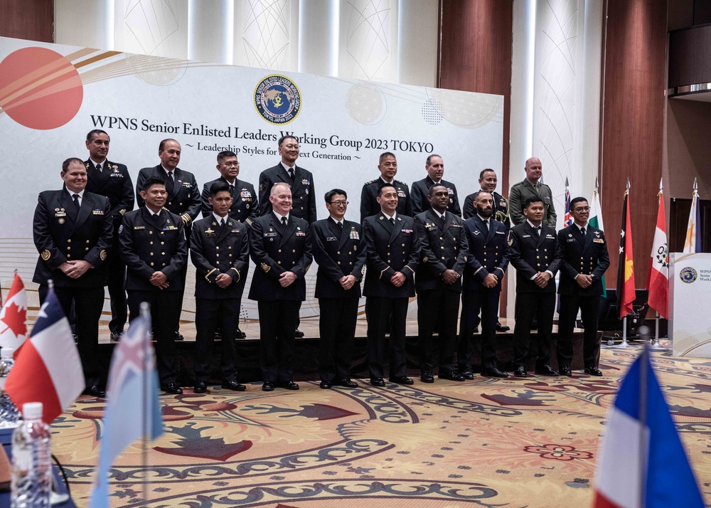 Western Pacific Naval Symposium Senior Enlisted Leaders Working Group 2023