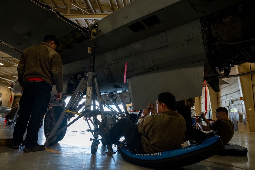 DVIDS Images 49th EMS phase section conducts aircraft inspections