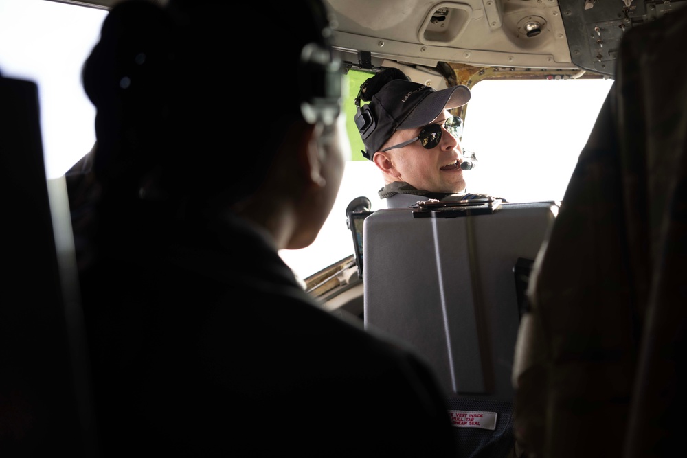 6th ARS aircrew fly future Airmen