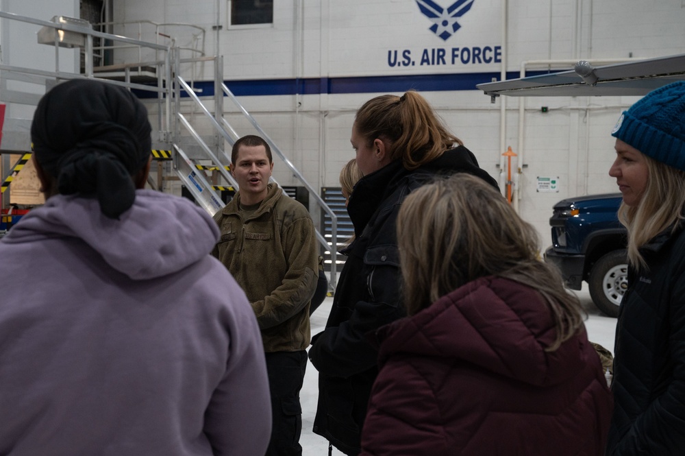 354th Maintenance Squadron host spouse's open house