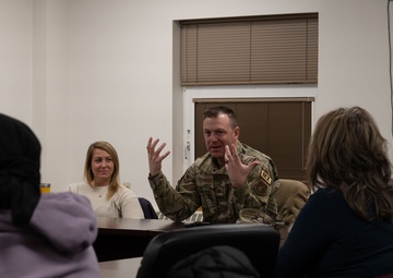 354th Maintenance Squadron hosts spouse's open house