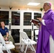 Pacific Partnership 2024-1: Archbishop Christopher Cardone leads catholic mass aboard USNS Mercy