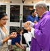 Pacific Partnership 2024-1: Archbishop Christopher Cardone leads catholic mass aboard USNS Mercy