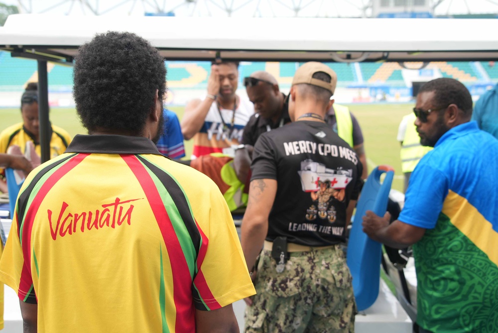 Pacific Partnership 2024-1: National Stadium