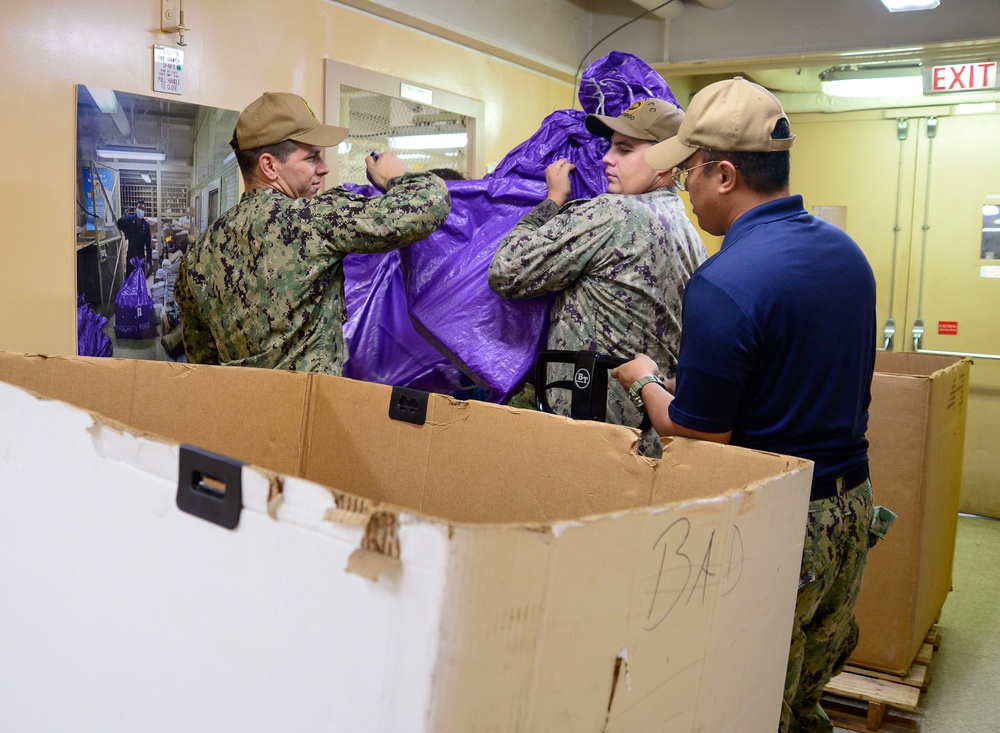 Pacific Partnership 2024-1: USNS Mercy Mail Onload