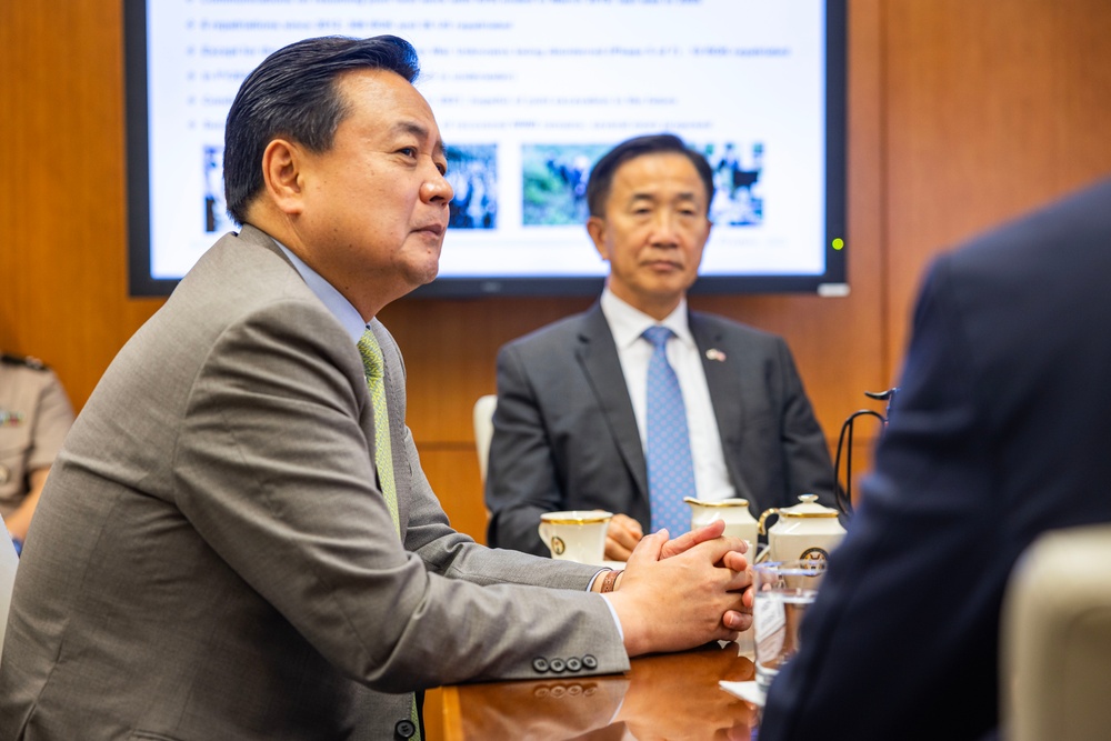 Ambassador of the Republic of Korea to the U.S. visits DPAA