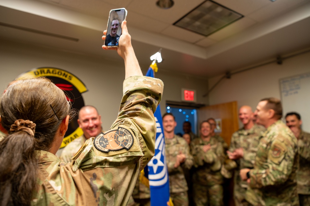 Leadership congratulate chief master sgt. selects
