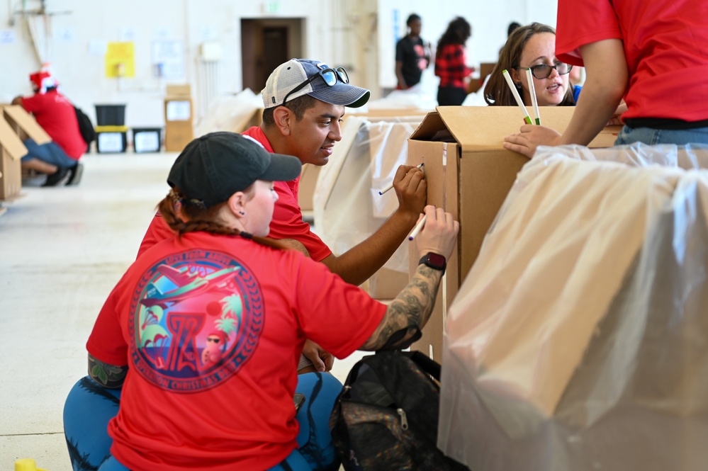 Operation Christmas Drop Box Build