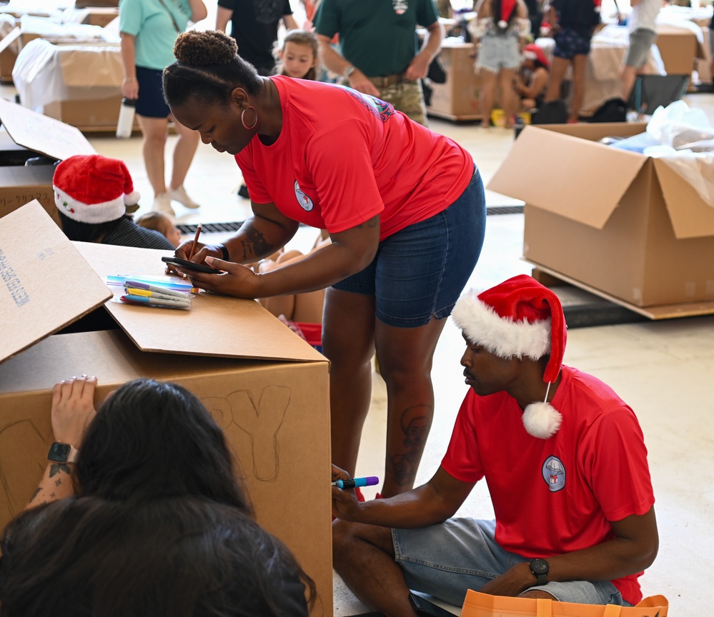 Operation Christmas Drop Box Build