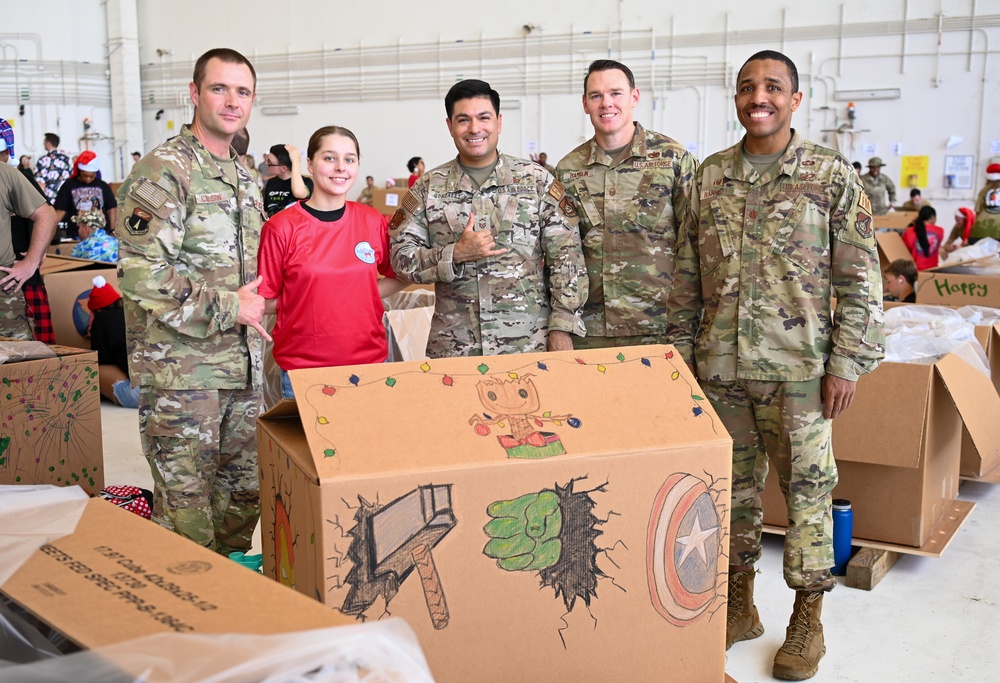 Operation Christmas Drop Box Build