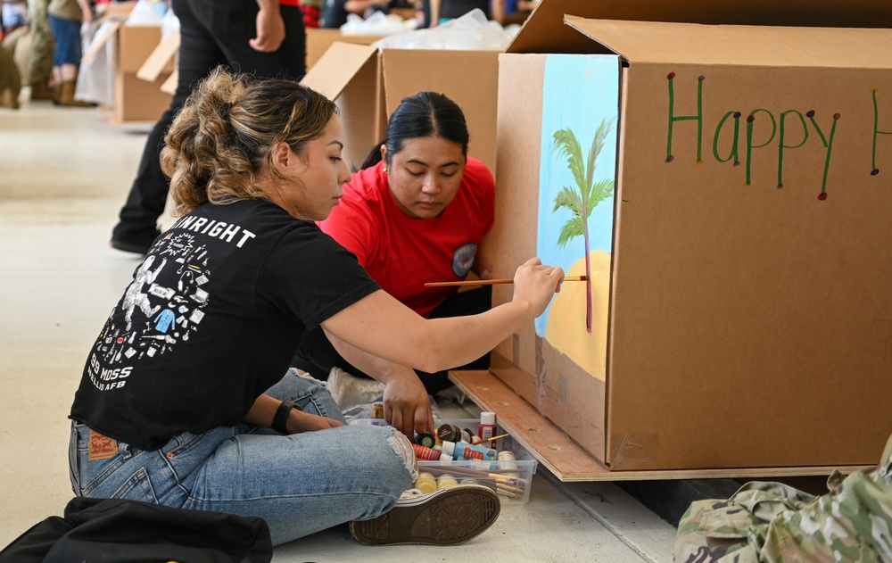 Operation Christmas Drop Box Build