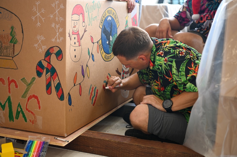 Operation Christmas Drop Box Build