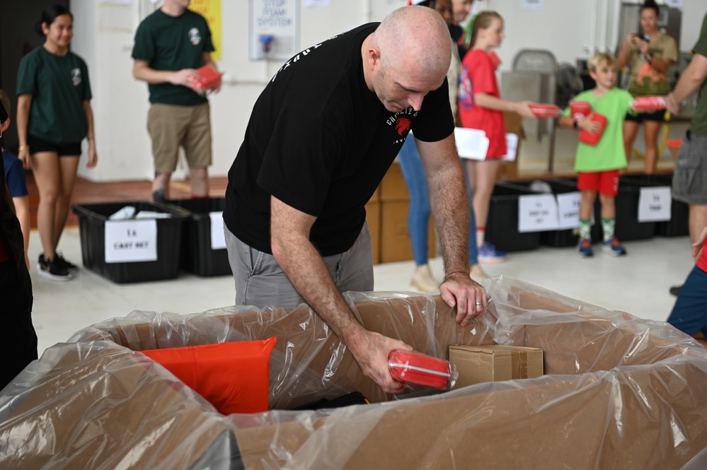 Operation Christmas Drop Box Build