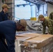 USS Ronald Reagan (CVN 76) Sailors move cargo