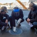 USS Ronald Reagan (CVN 76) Sailors perform planned maintenance and spot checks