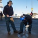 USS Ronald Reagan (CVN 76) Sailors perform planned maintenance and spot checks