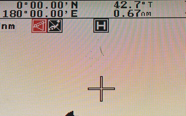 Coast Guard Cutter Polar Star (WAGB-10) crosses “The X”