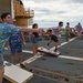 Coast Guard Cutter Polar Star (WAGB-10) crosses “The X”