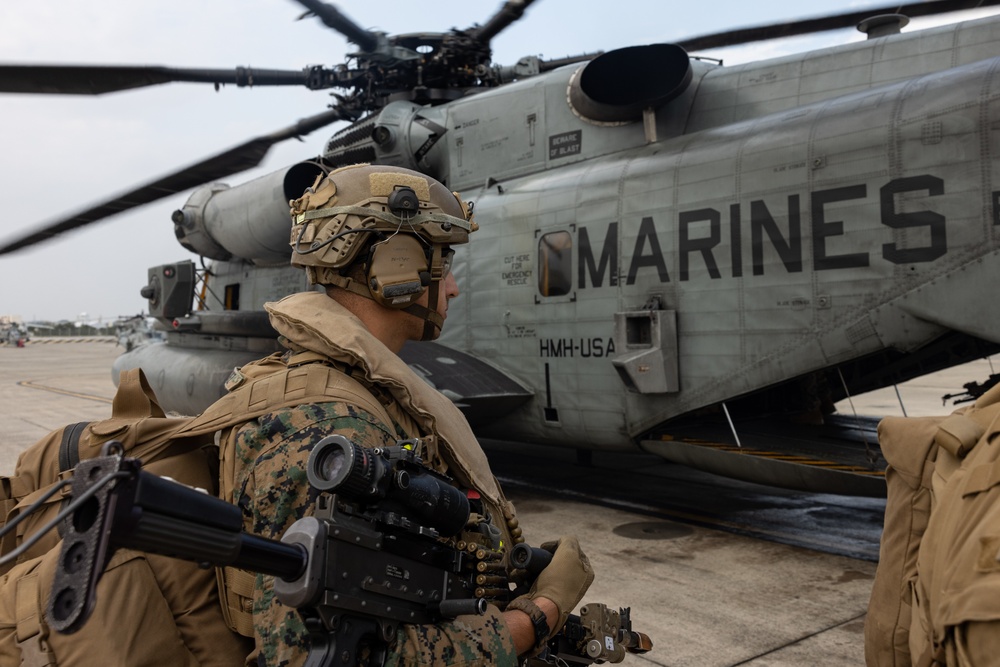 Battalion Landing Team 1/1’s Alpha Company conducts a Helicopter Raid Exercise