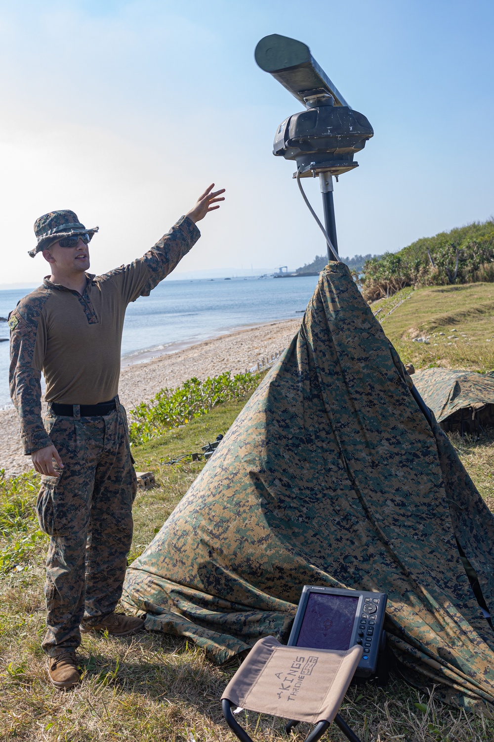 U.S. Marines with 31st Marine Expeditionary Unit conducts Expeditionary Advanced Base Sensor Exercise and Tactical Casualty Care Instruction