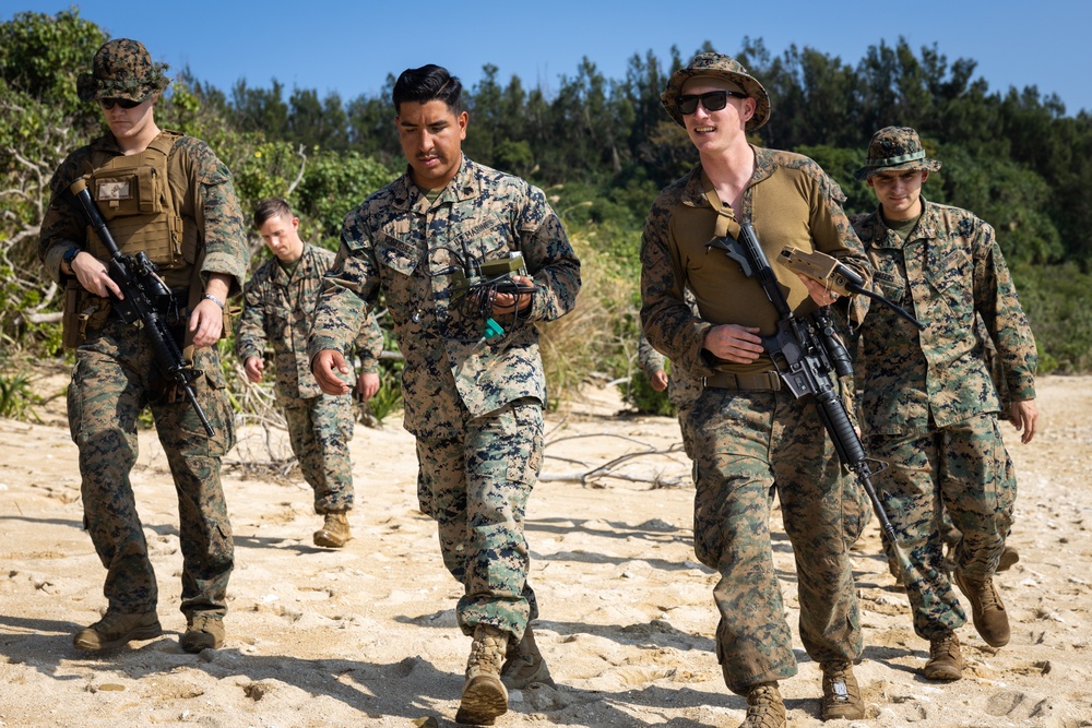 U.S. Marines with 31st Marine Expeditionary Unit conducts Expeditionary Advanced Base Sensor Exercise and Tactical Casualty Care Instruction