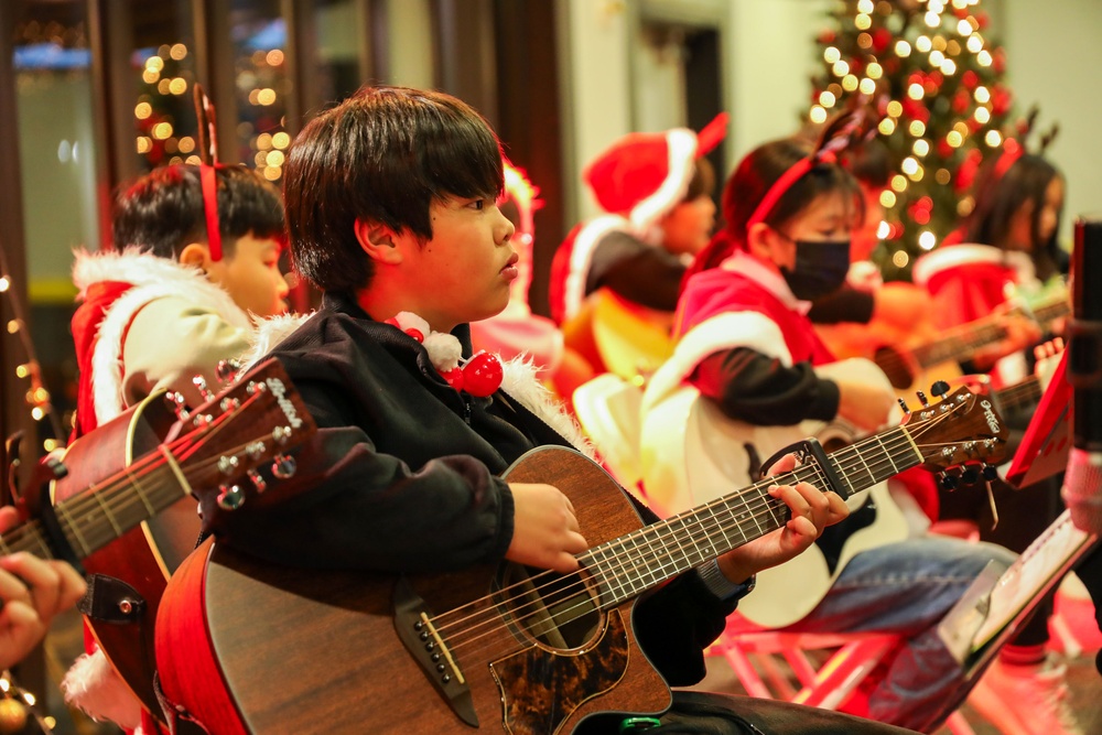 Camp Casey/K-16 hosts annual tree lighting ceremonies for service members and families