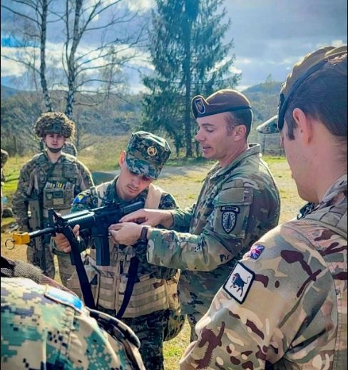 U.S. Army security forces support multinational, tactical training in Bosnia and Herzegovina