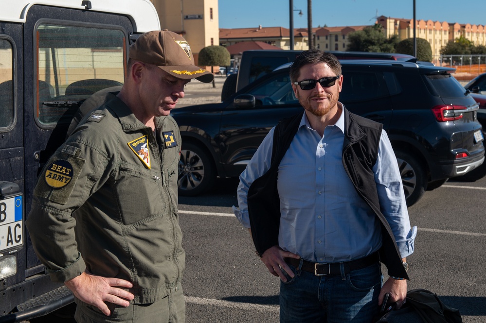 Assistant Secretary of Defense for Energy, Installations, and Environment tours NAS Sigonella