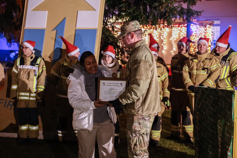 21st Theater Sustainment Command Tree Lighting Ceremony