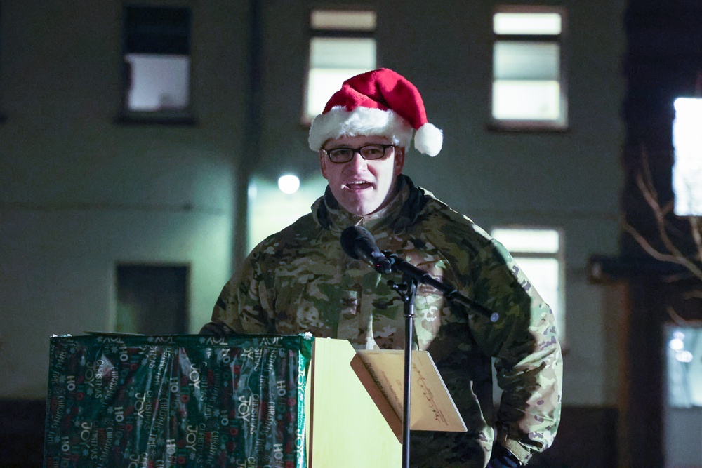 21st Theater Sustainment Command Tree Lighting Ceremony