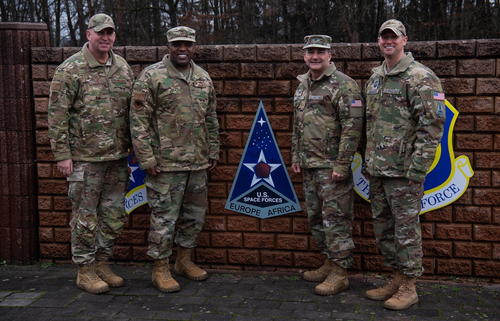 SPACEFOREUR-AF unveils new component patch at Ramstein AB