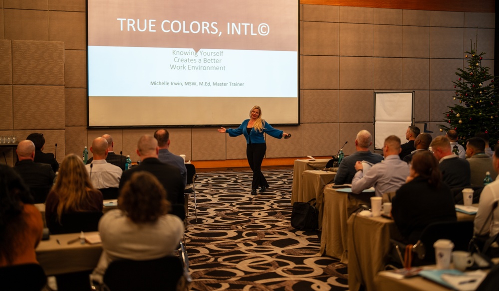 10AAMDC Leaders Conduct &quot;True Colors&quot; Self Assessment