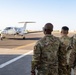 Third Air Force, 406 AEW leaders visit deployed troops